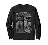 Music Theory Cheat Sheets Music Note Music Teacher Musician Long Sleeve T-Shirt