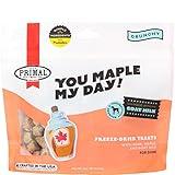 Primal Freeze Dried Dog Treats; Pork & Maple Dog Treats with Goat Milk for Dogs, You Maple My Day, Grain Free Training Treats for Dogs with Probiotics, 2 oz