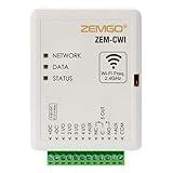 Zemgo ZEM-CWI 2.4 GHZ Smart Mobile Wi-Fi Universal Controller for Access Control Systems with Android + Apple App, Web Browser + Smartphone Remote Viewing