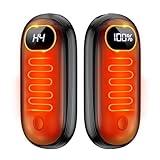 Hand Warmers - 14000mAh Hand Warmers Rechargeable Up to 18Hrs Warmth, Electric Hand Warmer Reusable Heat Up to 131℉, Rechargeable Hand Warmers 2 Pack for Golf Raynauds Camping Women Man