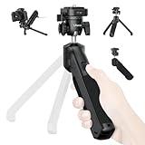 ULANZI Tabletop Tripod for Camera Mini Vlogging Tripod TT38, Uka F38 ClickOpen Flexible Travel Tripod for Sony/Canon/Nikon/Fujifilm SLR DSLR Pocket Stand Shooting Selfie Video Vlog