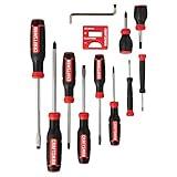 CRAFTSMAN Screwdriver Set, Bi-material, 12 Piece (CMHT65071N)