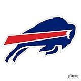 NFL Siskiyou Sports Fan Shop Buffalo Bills Logo Magnets 8 inch sheet Team Color