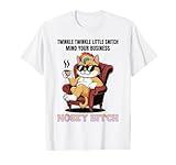 Cat Twinkle Little Snitch Mind Your Business Nosey Bitch T-Shirt