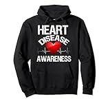 American Heart Health Month - Heart Disease Awareness Gifts Pullover Hoodie