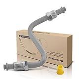 A-Premium Power Steering Pressure Line Hose Assembly Compatible with Toyota Camry 2001-2006, Solara 2004-2008 & Lexus ES300, ES330, 3.0L 3.3L, Tube To Rack