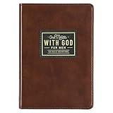 One Minute with God for Men 365 Devotions, Brown Faux Leather Flexcover