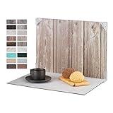 Meking 9Pcs 18Patterns Small Product Photography Backdrop Kit Photo Backdrop Board for Food Photography - Double-Sided Tabletop Photography Backdrop, 16x11.5inch