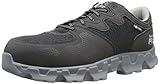 Timberland PRO Men's Powertrain Alloy Toe ESD Industrial Shoe,Black/Grey Microfiber and Textile,10 W US