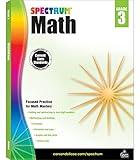 Spectrum 3rd Grade Math Workbooks, Ages 8 to 9, Math Workbooks Grade 3, Multiplication, Division, Fractions, Addition and Subtracting to 4-Digit Numbers - 160 Pages (Volume 4)