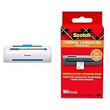 Scotch PRO TL906 Thermal Laminator and Scotch Thermal Laminating Pouches Bundle