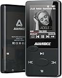 Mp3 Player with Bluetooth 5.3 HiFi Sound, Mp3 Player with FM Radio, Mini Music Player 32GB for Kids Adults, Earphones Included, TF Card can be Inserted