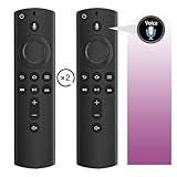 (Pack of 2) New Voice Replacement TV Remote for FireStick 2rd Gen L5B83H,Fit for Amazon Smart TVs Stick (2nd Gen,3rd Gen,Lite,4K),for All Insignia Smart TVs,for Amazon TVs Cube (1st Gen,2nd Gen)