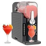 Slushie Machine - Slushy Machine for Home with LED Display - Professional Frozen Drink Maker No Ice Needed-One-Touch Reservation & 6 Pre-Set Programs for Frozen Margaritas, Ice Cream & Frappés