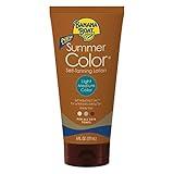 Banana Boat Summer Color Self Tanning Lotion, 6oz | Light Medium Color for All Skin Tones, Self Tanner Lotion, Sunless Tan, 6oz