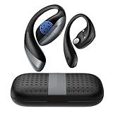 PSIER AI Language Translation Earbuds, 134 Language Real-Time Translator Earbuds Audifonos Traductores Inglés Español for Travel Business Learning, Bluetooth 5.4 Translator Device with APP, Black