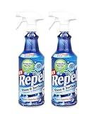 Clean-X REPEL Glass & Surface Cleaner 32 fl. oz. - Cleans & Repels water spots and dirt on glass, mirror, tile and multi surface by UNELKO (2)