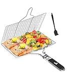 UNCO Stainless Steel Fish & Vegetable Grill Basket