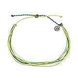 Pura Vida Original Grass is Always Greener Anklet - Handcrafted 100% Wax Coated Waterproof Jewelry