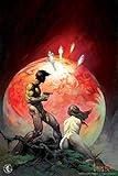 Frank Frazetta Red Planet Mars Science Fiction Fantasy Artwork Classic Retro Vintage SciFi Artist Comic Book Cover 1970s Cool Wall Art Print Poster 24x36