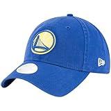 New Era Women's NBA Core Classic 9TWENTY Adjustable Hat Cap One Size Fits All - Golden State Warriors - Blue