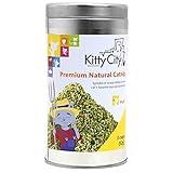 Kitty City Premium Natural Catnip Tin, Brown