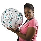 S&S Worldwide Toss 'n Talk-About Addiction Ball. Inflatable Beachball Style 16" Inflated Diameter. Great Conversation Starter for Groups and One on One Sessions.