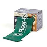 STOTT PILATES Flex-Band Roll Regular Strength, 12 Pack (Green), 78 feet / 24 m