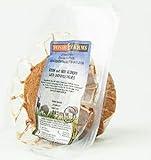 Fossil Farms American Bison Chipotle Sliders, Frozen, 2 oz Each, 16 Packs, 10 lb Case, Bold Smoky Mini Burgers Made with Lean Bison, Real Chipotle for Gourmet Catering, Grilling