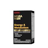 GNC Mega Men Energy & Metabolism Multivitamin | Antioxidants and Increased Calorie Burning | 180 Count