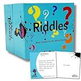 ? WORD TEASERS Riddles - Riddle Game for Kids, Teens & Adults - Fun & Funny Brain Teaser Puzzles - Great Card Game for Kids/Fun Travel Game - 150 Riddle Cards