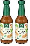 365 by Whole Foods Market, Organic Peanut Sauce, 10 Ounce (Pack of 2)