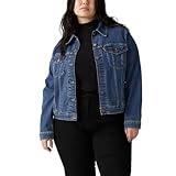 Levi's Women's Size Original Trucker Jacket (Also Available, See Her Run Plus, X-Large Plus