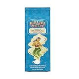 Kauai Hawaiian Ground Coffee, Vanilla Macadamia Nut Flavor - Gourmet Arabica Coffee From Hawaii's Largest Grower, Smooth, Delicious Flavor and Amazing Aroma - 10 Ounce