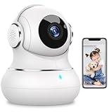 litokam Security Camera Indoor 2K, 360 Pan/Tilt Cameras for Home Security with Motion Detection, Baby Monitor Camera for Pet/Dog with Night Vision, WiFi Camera with App & 2-Way Audio (Only 2.4GHz