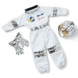 Melissa & Doug Astronaut Costume Role Play Set - Pretend Astronaut Outfit With Realistic Accessories For Kids And Toddlers Ages 3+