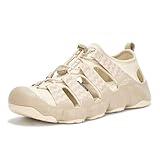 KEEN Men's Hyperport H2 Breathable Easy On Comfortable Hiking and Water Sandals, Birch/Plaza Taupe, 13