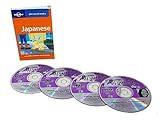 Topics Entertainment Learn to Speak Japanese Language - 4 Audio CD Set with Phrasebook