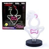 Five Nights at Freddy’s Security Breach Chica Desktop Neon Sign Lamp, 12″ Officially Licensed LED Light for Gamers & Room Decor (Glamrock Freddy, Chica, Security Breach Logo)