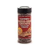 Fluker's Freeze Dried Crickets, Ideal for Reptiles, Birds, and Fish, Packed with Protein and Essential Nutrients, 1.2 oz