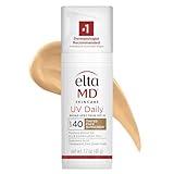 EltaMD UV Daily SPF 40 Tinted Face Sunscreen Moisturizer, Tinted Moisturizer for Face with SPF, Great for Dry, Combination, and Normal Skin