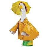 Fox Valley Traders Raincoat Goose Outfit by GagglevilleTM, Fits Large 23" H Statue, Crafted with 100% Polyurethane