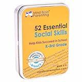 Mind Brain Emotion 52 Essential Social Skills Lessons & Teaching Tool Kit - Social Emotional Learning Activities for Parents, Teachers, School Counselor (Kindergarten, Elementary Kids)