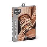 Craft Crush Bracelet Maker Set - DIY Jewelry Making Kit for Teens & Adults - Makes 8 Friendship Bracelets - Mini Kit for Ages 13+