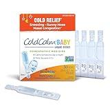 Boiron ColdCalm Baby Single-Use Drops for Relief from Cold Symptoms of Sneezing, Runny Nose, and Nasal Congestion - Sterile and Non-Drowsy Liquid Doses - 30 Count