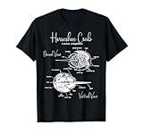 Atlantic Horseshoe Crab Anatomy Marine Biology Ocean Animal T-Shirt