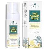 Natural Hair Growth Oil Spray: Batana Rosemary Serum Biotin Caffeine Scalp Care Treatment - Thinning Hair Regrowth Thickening for Women Men 2 FL OZ