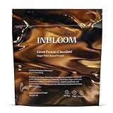 INBLOOM Kate Hudson’s Plant Based Chocolate Protein Powder - Green Protein with Six-Source Plant Protein Blend - Cocoa Bean Flavor - 14 Servings 10.1 oz (Pack of 1)