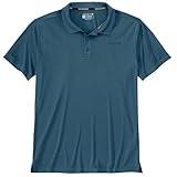 Carhartt Men's Force Sun Defender Relaxed Fit Lightweight Short-Sleeve Polo, Storm Blue Heather, X-Large