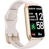 Amzhero Health Fitness Tracker with 24/7 Heart Rate, Blood Oxygen, Blood Pressure, Sleep Tracker, 5ATM Waterproof Activity Trackers with Step Tracker, Pedometer (S & L Bands Included)